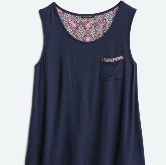 Tauri Mixed Material Knit Top - Picture 4 of 4